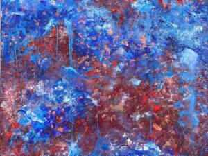 "Ocean Treasure" Acrylic Painting